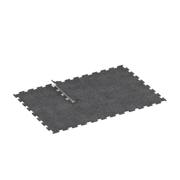 La situation d'installation typique du produit 3777 de WARCO - Revêtement sportif Fitness Performance Elite, en couleur Gris doux moucheté dans les dimensions .