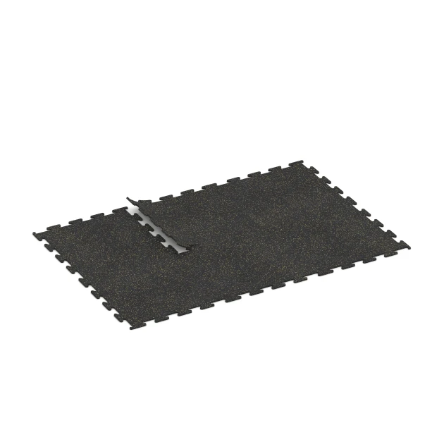 Typische Verlegung oder Einbausituation für den Artikel 3756 von WARCO - Fitness Performance Elite Trainingsboden, Farbton Leicht Gelb Gesprenkelt in der Abmessung 100 x 100 x 1,5 cm | 1,00 m².