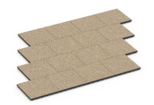Dalle amortissante EPDM – 120 cm