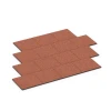 Typische Verlegung oder Einbausituation für den Artikel 6417 von WARCO - Fallschutzplatte – 90 cm, Farbton Feuersglut in der Abmessung 50 x 50 x 3 cm | 0,25 m².