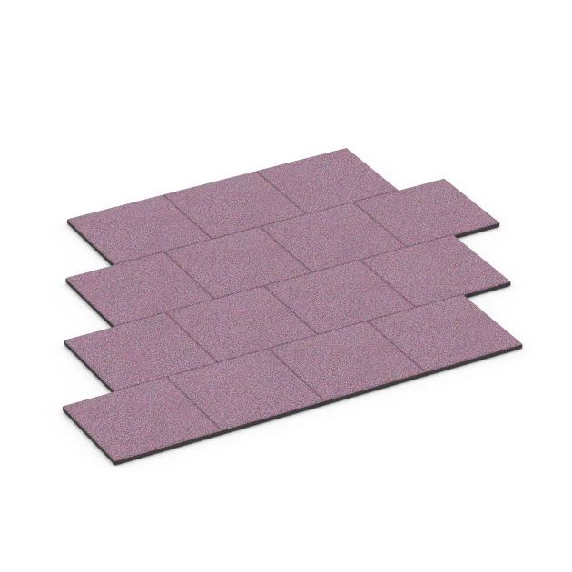 La situation d'installation typique du produit 6418 de WARCO - Dalle amortissante – 90 cm, en couleur Lavande dans les dimensions 50 x 50 x 3 cm | 0,25 m².