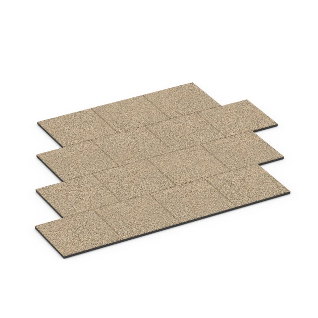 Typische Verlegung oder Einbausituation für den Artikel 6419 von WARCO - Fallschutzplatte – 90 cm, Farbton Travertin in der Abmessung 50 x 50 x 3 cm | 0,25 m².