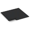 La situation d'installation typique du produit 7052 de WARCO - Dalle en caoutchouc Linea, en couleur Anthracite dans les dimensions 50 x 50 x 3 cm | 0,25 m².