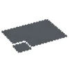 Typische Verlegung oder Einbausituation für den Artikel 6986 von WARCO - Fitness Bodenschutzmatte, Farbton Schiefergrau in der Abmessung 50 x 50 x 2 cm | 0,25 m².