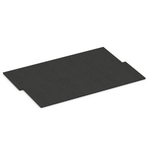 La situation d'installation typique du produit 6383 de WARCO - , en couleur Anthracite dans les dimensions 100 x 100 x 4 cm.