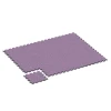 La situation d'installation typique du produit 6765 de WARCO - Dalle bord de piscine, en couleur Lavande dans les dimensions 44,6 x 44,6 x 1,8 cm.