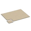 La situation d'installation typique du produit 6865 de WARCO - Dalle Fitness Max, en couleur Travertin dans les dimensions 44,6 x 44,6 x 1,8 cm.