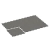 Typische Verlegung oder Einbausituation für den Artikel 6904 von WARCO - Hundesportboden Indoor, Farbton Dunkelgrauer Granit in der Abmessung 97,1 x 97,1 × 1,8 cm.