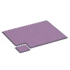 Typische Verlegung oder Einbausituation für den Artikel 6846 von WARCO - Fitness Active Floor System, Farbton Lavendel in der Abmessung 44,6 x 44,6 × 2,8 cm.