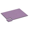 Typische Verlegung oder Einbausituation für den Artikel 6882 von WARCO - Fitness Max Floor System, Farbton Lavendel in der Abmessung 44,6 x 44,6 × 2,8 cm.