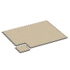 La situation d'installation typique du produit 6883 de WARCO - Dalle Fitness Max, en couleur Travertin dans les dimensions 44,6 x 44,6 × 2,8 cm.