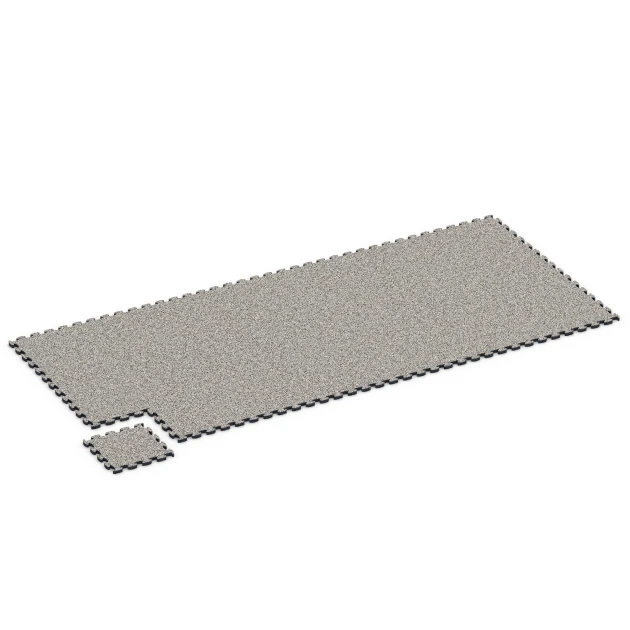 La situation d'installation typique du produit 6770 de WARCO - Dalle bord de piscine, en couleur Granit gris dans les dimensions 28,9 x 28,9 x 1,8 cm.