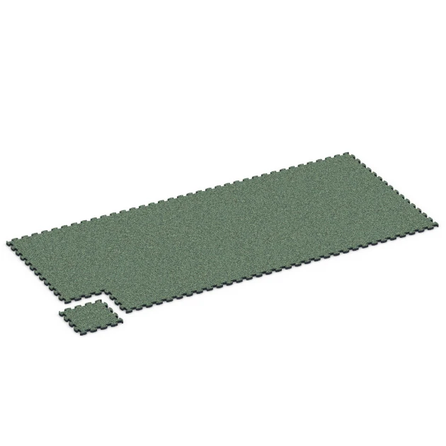 La situation d'installation typique du produit 6816 de WARCO - Dalle balcon aspect pierre, en couleur Gazon anglais dans les dimensions 28,9 x 28,9 x 1,8 cm.